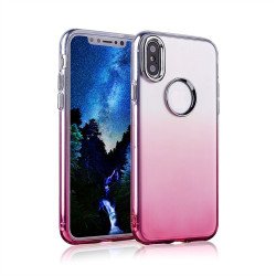 iPhone X (Ten) 360 Gradient Armor Hybrid Case (Hot Pink)